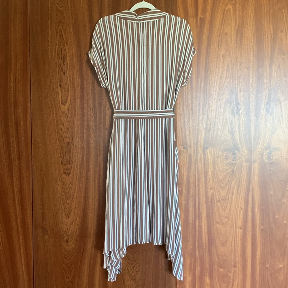 Peserico Handkerchief Striped Dress - Picture 3 of 13
